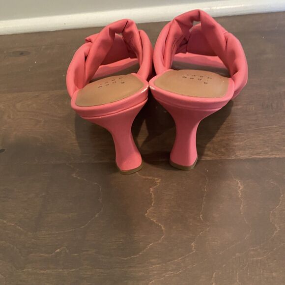 A New‎ Day Heels Sandals Women’s 7.5 Pink Memory Foam - Picture 4 of 11